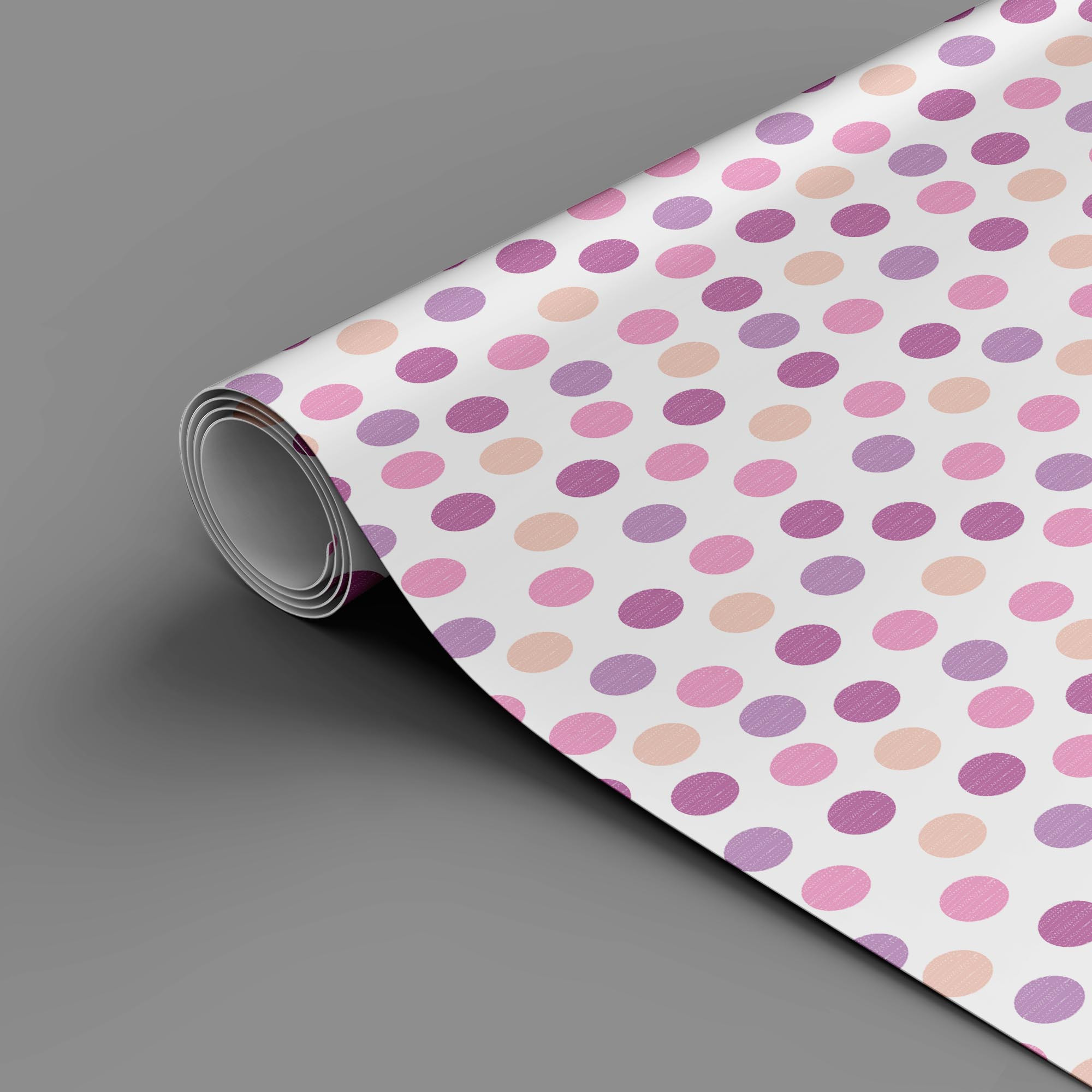 Papel De Parede Dots Menina